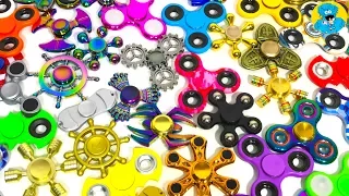 80 Спиннеров Самая Большая Коллекция!. Unboxing Most Big Collection of FIDGET SPINNER