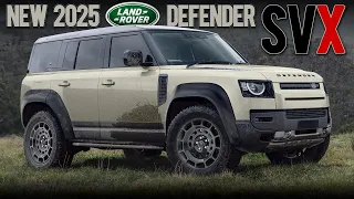 NEW 2024-2025 Land Rover DEFENDER SVX: Conquer Any Terrain in Style