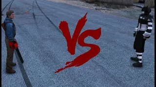 Ash Williams vs Laughing Jack - Death Battle (GTA 5)