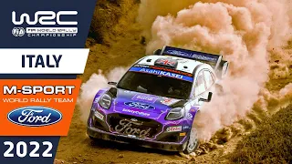 M-Sport Ford WRC Rally Highlights : Ford Puma Rally1 : WRC Rally Italia Sardegna 2022