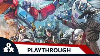 GI Joe Deck Builder + Transformers New Alliances | Playthrough | with Jason