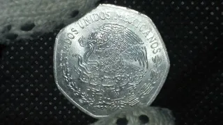 Increíble Moneda De 10 Pesos Hidalgo. (Tuerca) Valor