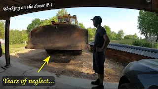 Fixing the soviet bulldozer T-170 - Ep1