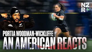 An American Reacts: Powerful Portia Woodman-Wickliffe 💪