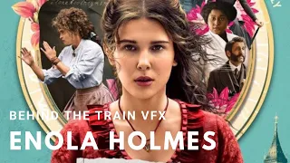 Behind the Train VFX || Enola Holmes || Netflix