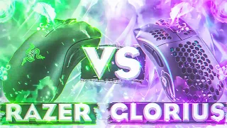 RAZER DEATHADDER CHROMA vs GLORIOUS MODEL O ! Сравнение ДВУХ САМЫХ ЛУЧШИХ МЫШЕК  В ИСТОРИИ ПВП !!!