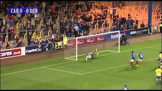 Highlights from Carlisle United v Derby County - 11 August 2014