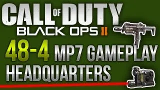 Black Ops 2: 48-4 MP7 on Overflow Headquarters 250-0 Shutout HD |Big Hurcules|
