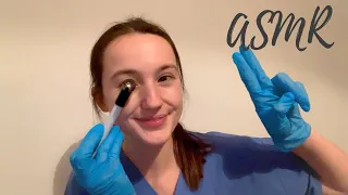 ASMR Eye Exam with Random Tests