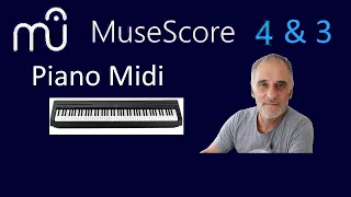 MuseScore 4 et piano MIDI