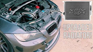 CSF PERFORMANCE Aluminum Radiator Upgrade BMW E90 E92! | 328i 330i 335i