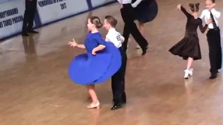 Vladimir Vyrleev & Mariya Proshletsova, Rumba, 1/4 Juvenile II Combi, Russian Championships - 2017