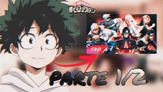 🔥BNHA REAGINDO RAP DOS HOKAGES PARTE   (GACHA CLUB)🔥