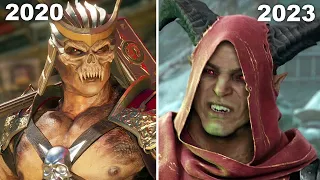 Shang Tsung Kills Shao Kahn Comparison - Mortal Kombat 1 Vs MK11