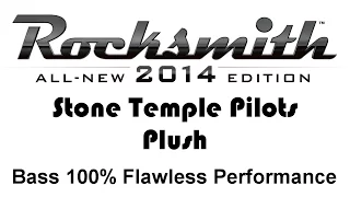 Stone Temple Pilots "Plush" Rocksmith 2014 bass cover finger