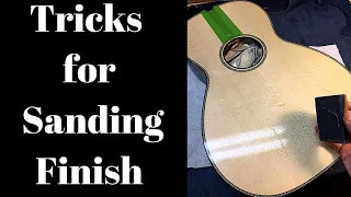 Tricks for Sanding Finish Beau Hannam Guitars and Ukuleles