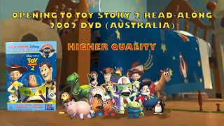 Opening to Toy Story 2 Read Along 2002 DVD (Australia, HD)