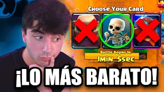 SÓLO PUEDO ELEGIR LA CARTA MÁS BARATA EN TORNEO DE ELECCIÓN😨 de CLASH ROYALE