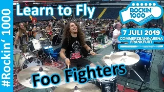 Learn to Fly - Rockin 1000 Frankfurt 2019 - Foo Fighters- Drum Cover