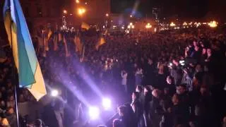 Украина хочет в Европу. Евромайдан в Киеве.