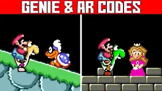 (Super Mario World) Take Yoshi Anywhere - Game Genie & Action Replay Codes