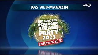 Die große Schlagerstrandparty 2023 I Das Webmagazin