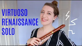 Renaissance solo 'RICERCARE ALLA NUOVA' tutorial | Team Recorder