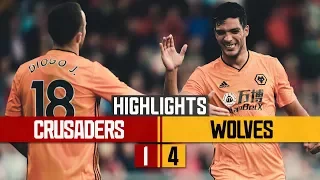 Raul Jimenez is back! Crusaders 1-4 Wolves | Highlights