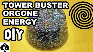 Making an Orgonite Tower Buster with Polyester Resin