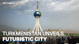 Turkmenistan launches futuristic city in honour of former president