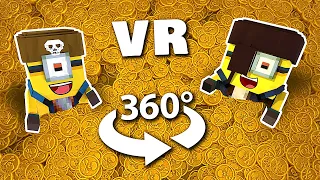 Minecraft 360° VR - MINIONS PIRATES