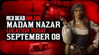 Red Dead Online Madam Nazar Location Today - 08 September  2021