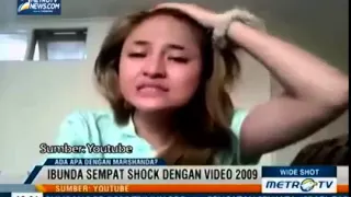 Marshanda atau Caca Gila di Jemput Petugas RSJ   Ada Apa Dengan Marshanda