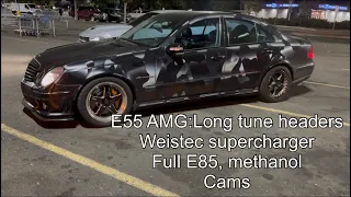 Hellcat redeye vs E55 amg