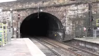 D9009 storms out of Haymarket tunnel, 06/04/13