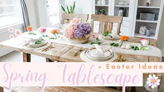 SPRING DECOR | Spring Tablescape | Easter Ideas 🌸