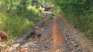 Recuperação de ladeira motoniveladora caterpillar 120k/motorgrader/patrola/