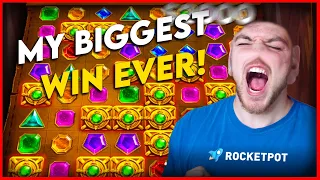 MY PERSONAL RECORD WIN ON GEMS BONANZA (INSANE) Rocketpot