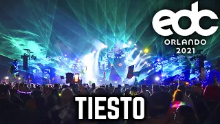 Tiesto - EDC Orlando 2021 - Kinetic Field - First 40 Minutes In 4K