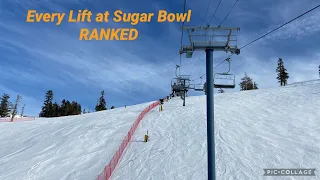 Ranking the Lifts at Sugar Bowl, CA