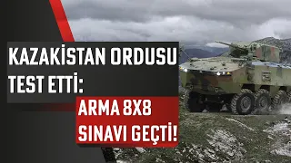 Kazakistan Ordusu Test Etti: ARMA 8X8 Sınavı Geçti!