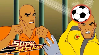 Throwback Episode S1 E7 Big Bo Lockdown | SupaStrikas Soccer kids cartoons | Super Football | Anime