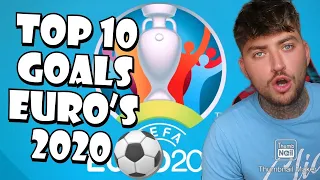 TOP 10 GOALS OF EURO 2020!