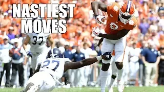 Nastiest Moves (Hurdles, Jukes, Spin Moves, & Stiff Arms) Of The 2018-19 College Football Season ᴴᴰ