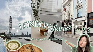 LONDON Diaries - Ep 11🇬🇧 | Cafe Hopping ☕️ & What is the point? 🤔 | PETRA 🦀