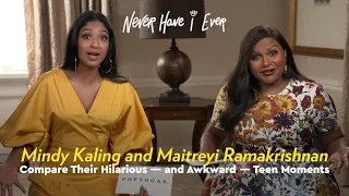 Mindy Kaling and Maitreyi Ramakrishnan Compare Their Most Awkward Teen Moments | POPSUGAR Pop Quiz