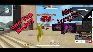 Free fire || custom 1 Vs 1 clutch || After a long time || A best clip from custom match ||