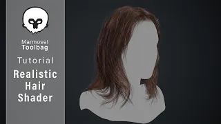 How to Create Realistic Hair Shader in Marmoset Toolbag 4.