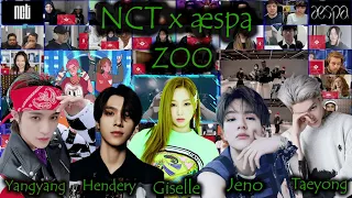 NCT x  æspa  'ZOO' STAGE VIDEO || REACTION MASHUP #AESPA #NCT