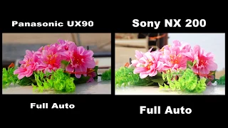 Panasonic UX90 VS Sony NX 200 4k Video camera comparison